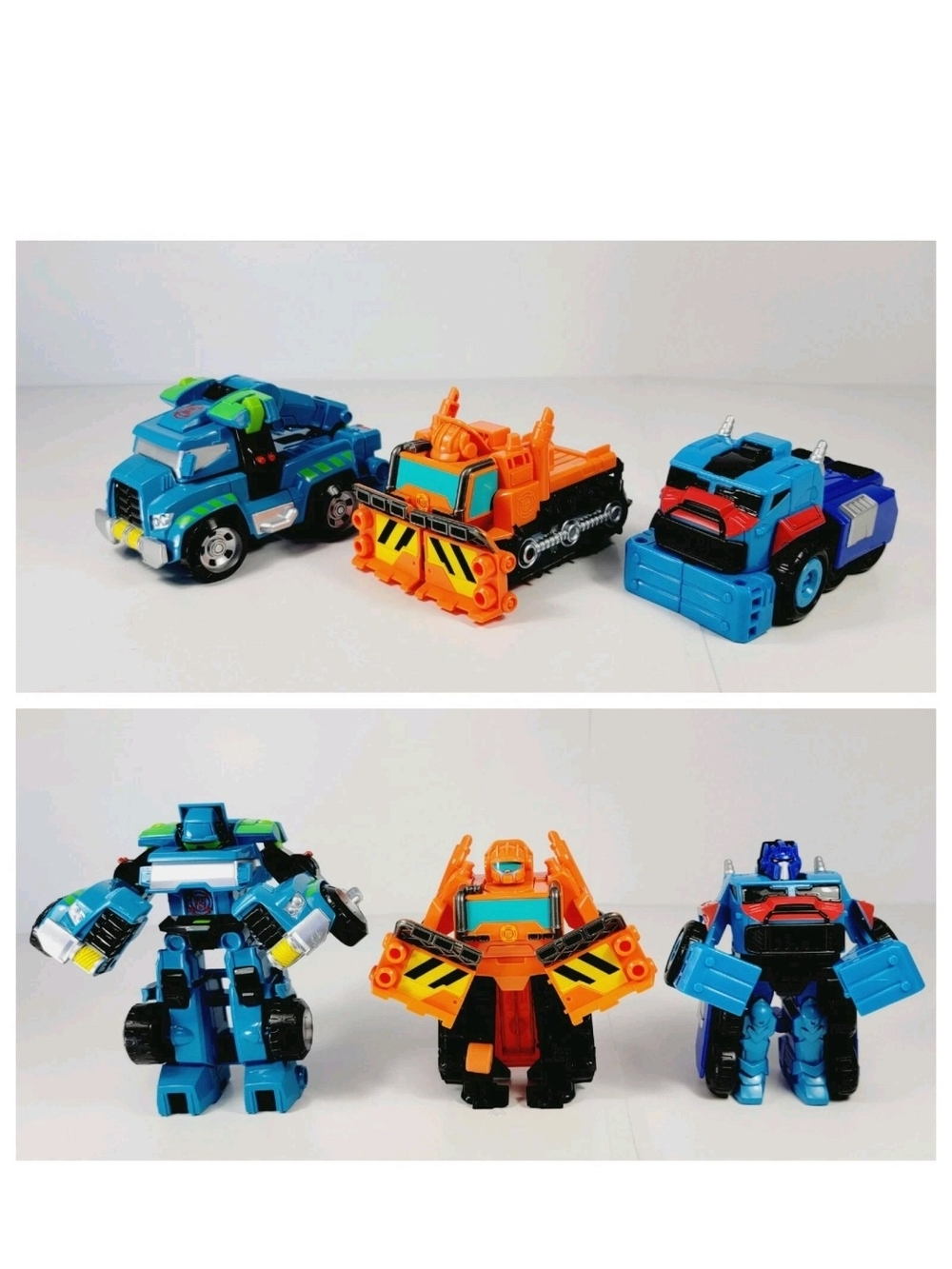 Transformers Rescue Bots Tow Truck Hoist Academy Wedge Optimus Prime Lot